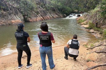 A a&ccedil;&atilde;o, conduzida pela 18&ordf; DP (Brazl&acirc;ndia), faz parte da opera&ccedil;&atilde;o que investiga a morte de um homem, ocorrida em 7 de dezembro de 2025, na Cachoeira do Josu&eacute;, em Brazl&acirc;ndia -  (crédito: Divulga&ccedil;&atilde;o/PCDF)