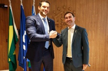 Presidente da Federação de Futebol do Distrito Federal, Daniel Vasconcelos é o novo coordenador do Campeonato Brasileiro da Série D  -  (crédito:  RAFAEL RIBEIRO / CBF)