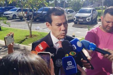 Advogado do Paulo Henrique, Cleber Lopes, detalha ações da defesa após prisão de ex-presidente do BRB -  (crédito: Ed Alves/CB/DA Press)