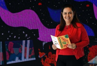 Cl&aacute;udia Ramalho &eacute; superintendente de Cultura do Sesi Lab -  (crédito:  Marcelo Ferreira/CB/D.A Press) -Cl&aacute;udia Ramalho &eacute; superintendente de Cultura do Sesi Lab -  (crédito:  Marcelo Ferreira/CB/D.A Press)