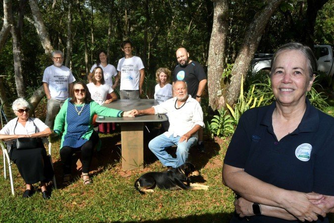  16/04/2026 Crédito: Marcelo Ferreira/CB/D.A Press. Brasil. Brasília - DF -  Associação Preserva Serrinha. Lúcia Mendes, presidente da Associação Preserva Serrinha 