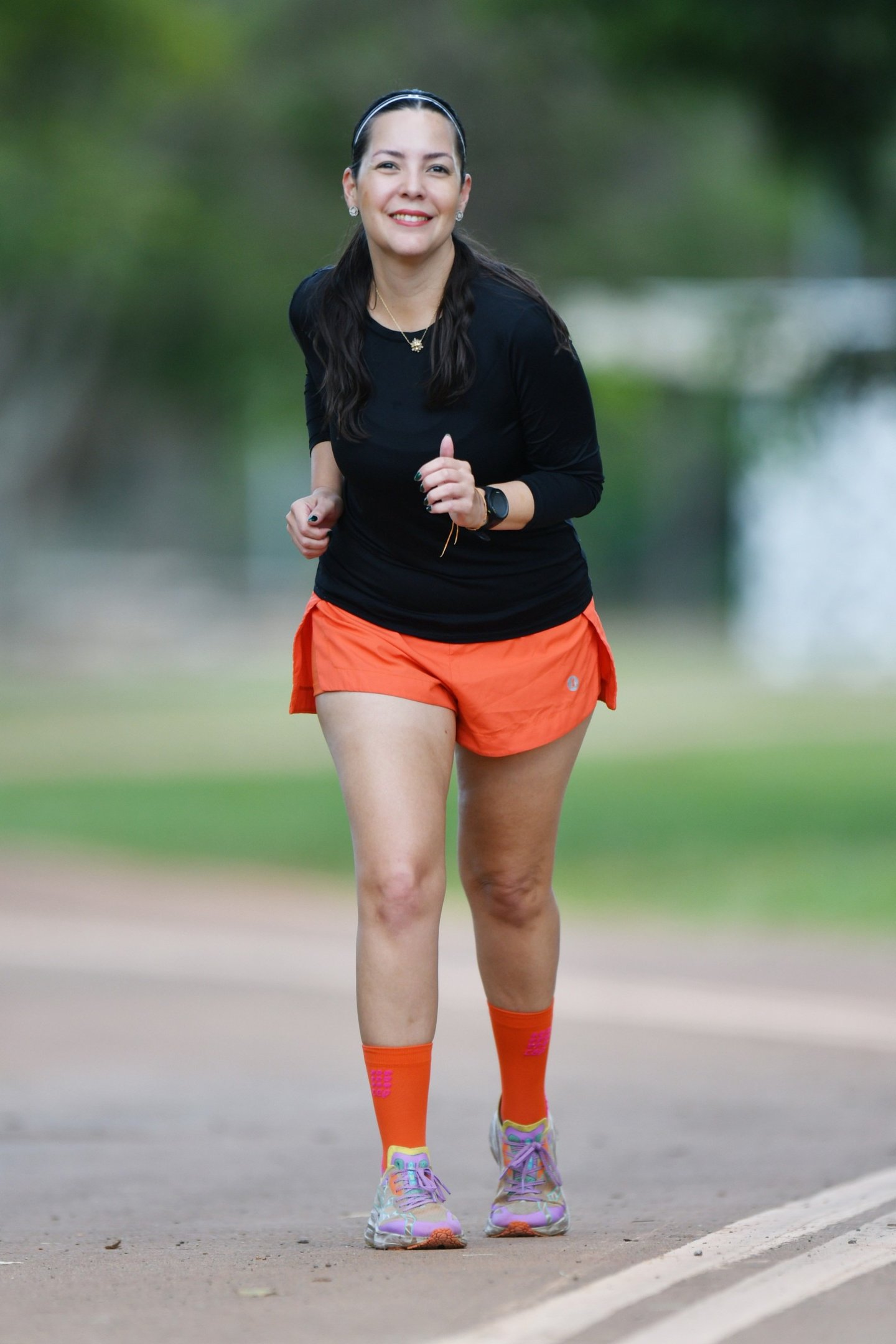  16/04/2026. Credito: Ed Alves/CB/DA Press. Esportes. Naratona CB. Participante Nina Rocha. 