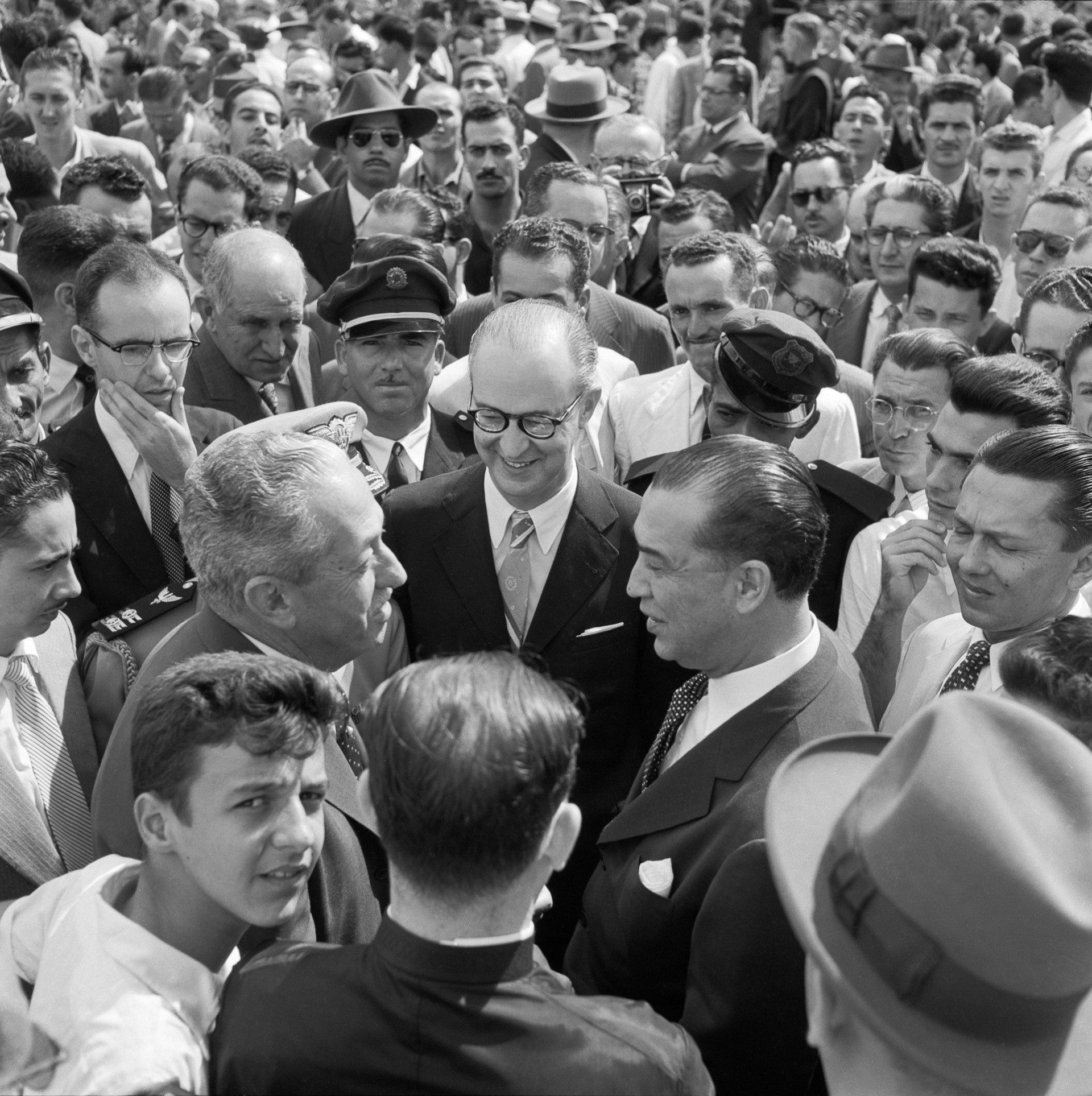 Foto de Juscelino Kubitschek tirada de cima