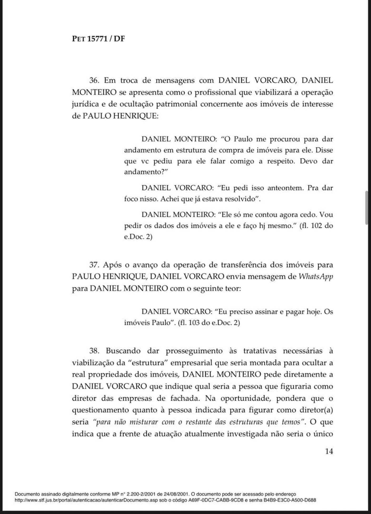 Decis&atilde;o de Andr&eacute; Mendon&ccedil;a sobre a pris&atilde;o de Paulo Henrique Costa, ex-presidente do BRB