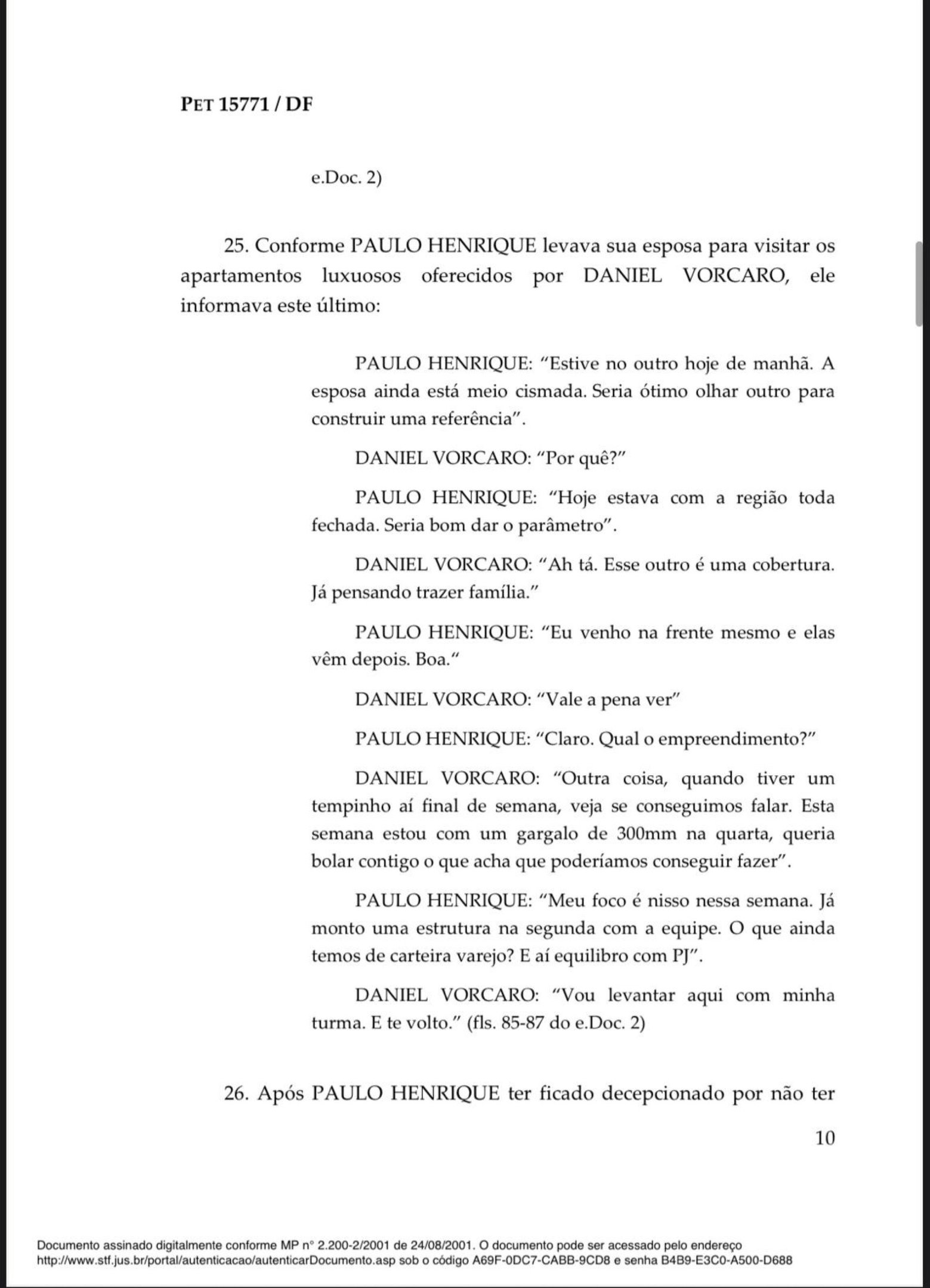 Decis&atilde;o de Andr&eacute; Mendon&ccedil;a sobre pris&atilde;o de Paulo Henrique Costa, ex-presidente do BRB
