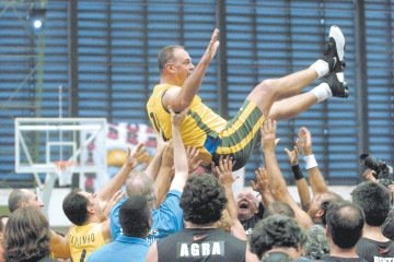 ‘‘Nunca vou esquecer este dia’’, relatou Oscar sobre a despedida -  (crédito: José Varella/Correio Braziliense)