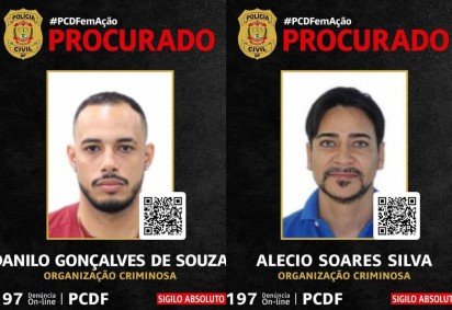 10° Delegacia de Polícia do Distrito Federal procura dois 