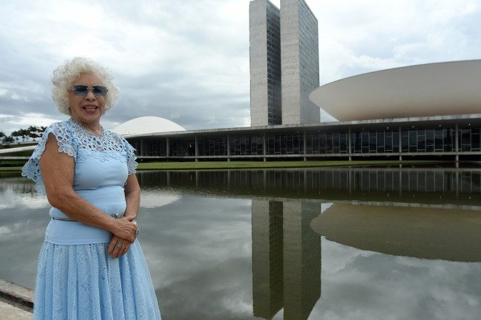 Cosete Ramos ouviu discurso de JK ao transferir a capital para Brasília