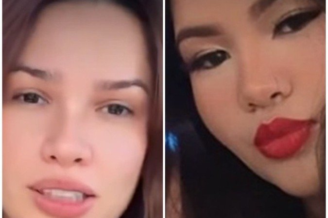 Juliette e a sobrinha Laura: desistência de vaga em prol de outra pessoa -  (crédito: Reprodução/Instagram)