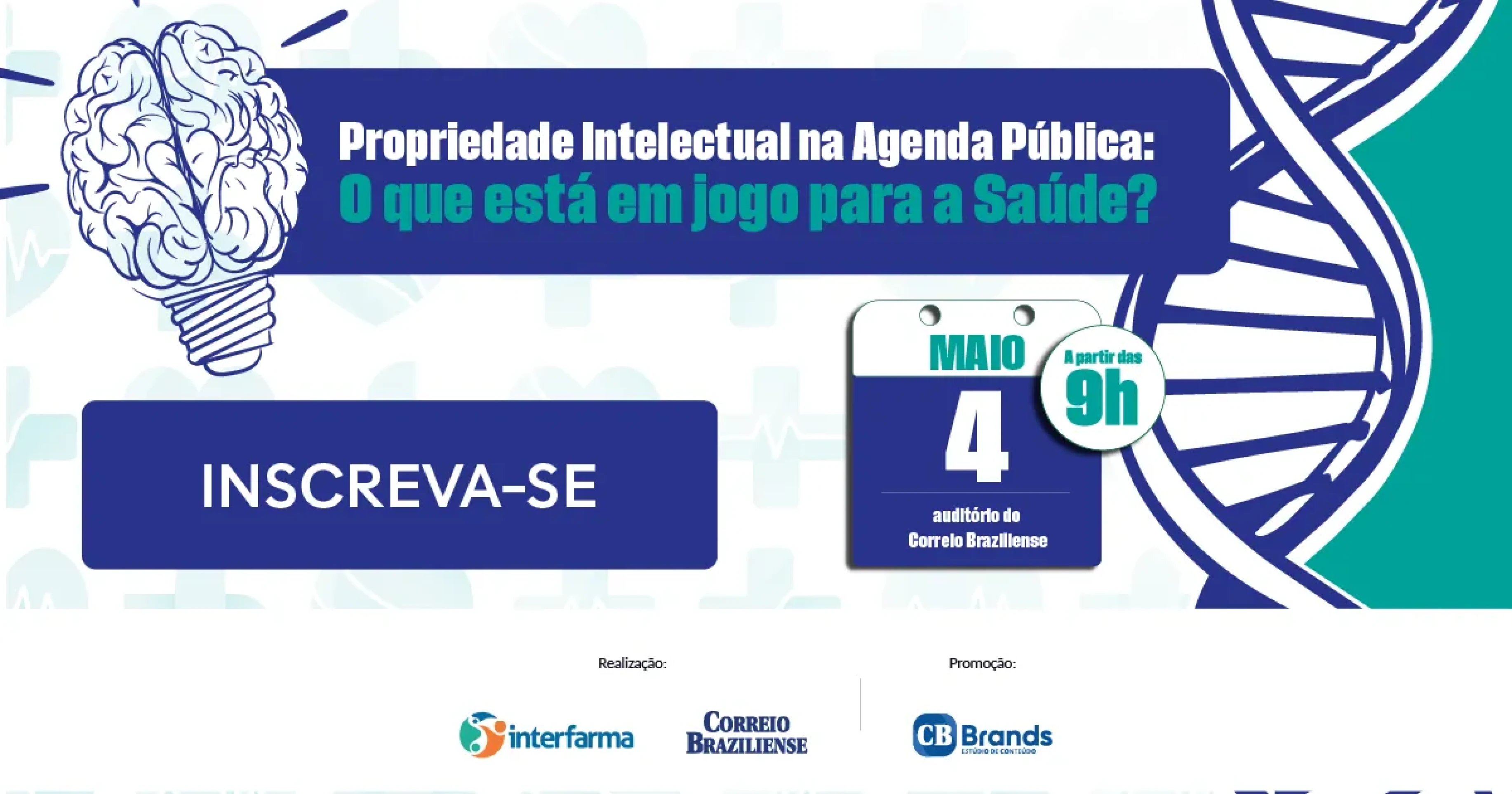 Summit 
Propriedade intelectual na agenda pública -  (crédito: Summit  Propriedade intelectual na agenda pública)