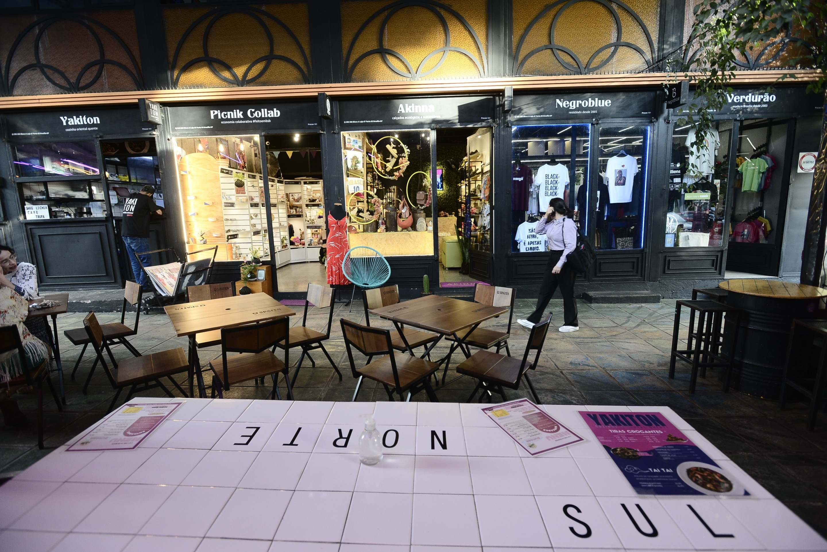  17/04/2026. Cr&eacute;dito: Minervino J&uacute;nior/CB/D.A Press. Brasil.  Brasilia - DF. Caderno anivers&aacute;rio de Bras&iacute;lia. Infinu casa de show na W3 506 Sul