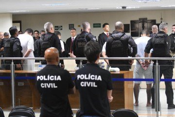  Chacina: leitura da sentença da maior chacina do DF começa sob forte comoção -  (crédito:  Ed Alves/CB/D.A Press)