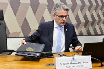 Alessandro Vieira: 'Existe uma tentativa de perseguição. O ministro Gilmar Mendes oficiou ao procurador-geral da República exigindo que eu fosse processado por um suposto crime de abuso de autoridade. Já respondi ao PGR com relação a esse ofício, mesmo sem ser intimado' -  (crédito: Geraldo Magela/Agência Senado)