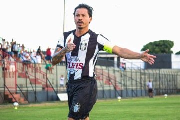 O meia Cleyton marcou o primeiro gol do Ceilândia na Série D 2026 -  (crédito: Lucas Alarcão)