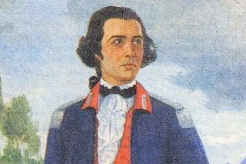 Joaquim José da Silva Xavier, o Tiradentes, figura central na história da Inconfidência Mineira, cuja trajetória é revisitada na matéria -  (crédito: Pintura de José Wasth Rodrigues, 1940)