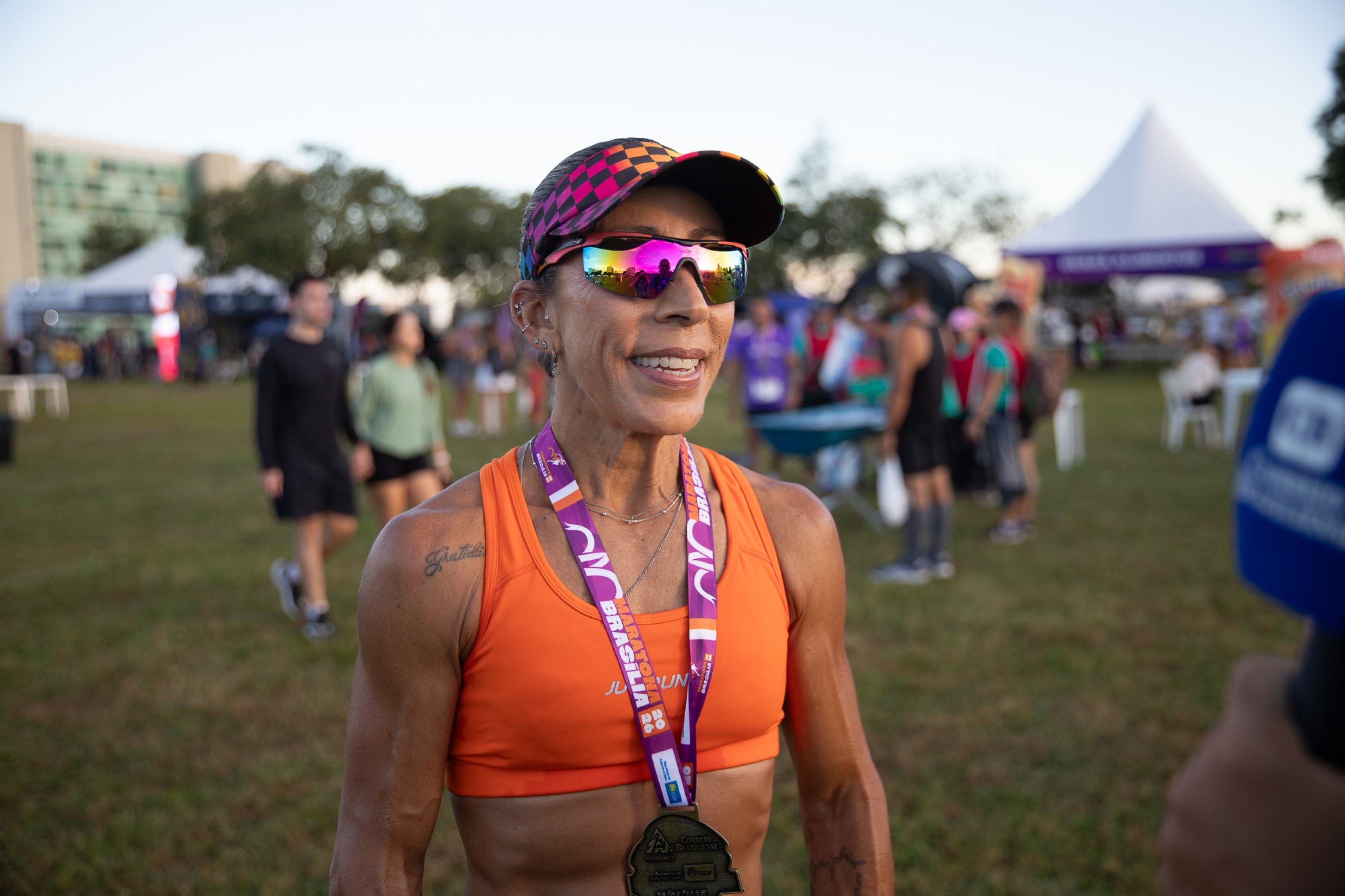 Corredora experiente, Helen Cristina nem esperava levar o primeiro lugar, neste s&aacute;bado