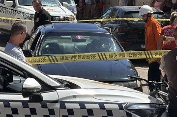 Dois homens são mortos a tiros em menos de 12 horas no Del Lago, no Itapoã
 -  (crédito: Divulgação paranoanews)