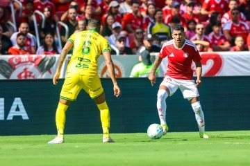 Internacional perdeu para o Mirassol -  (crédito: Internacional/Ricardo Duarte)