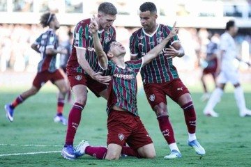 Savarino foi um dos destaques da vitória do Fluminense sobre o Santos -  (crédito: Foto: Lucas Merçon/Fluminense FC)