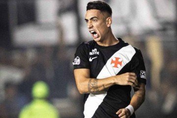 Puma berra ao marcar o quarto gol pelo Vasco em 26 -  (crédito:  Foto: Matheus Lima/Vasco da Gama)
