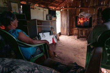 Povos originários de Minas Gerais receberão TV digital com tradução de materiais informativos em línguas nativas até junho -  (crédito: EAF/Divulgação)