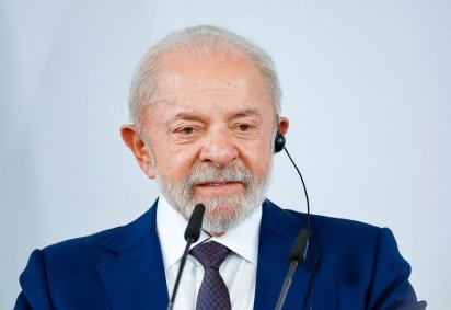 Lula desembarca na Alemanha após uma passagem na Espanha -  (crédito: Ricardo Stuckert / PR) -Lula desembarca na Alemanha após uma passagem na Espanha -  (crédito: Ricardo Stuckert / PR)