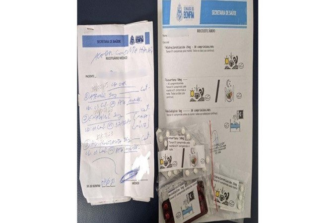 Receitas ilustradas ajudam o paciente a seguir o tratamento com autonomia
