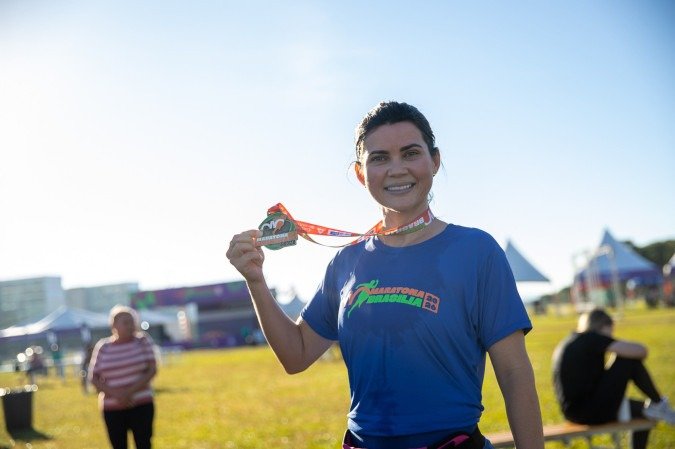 Primeira colocada dos 5km, Wélida Seyla conquistou uma vitória inédita