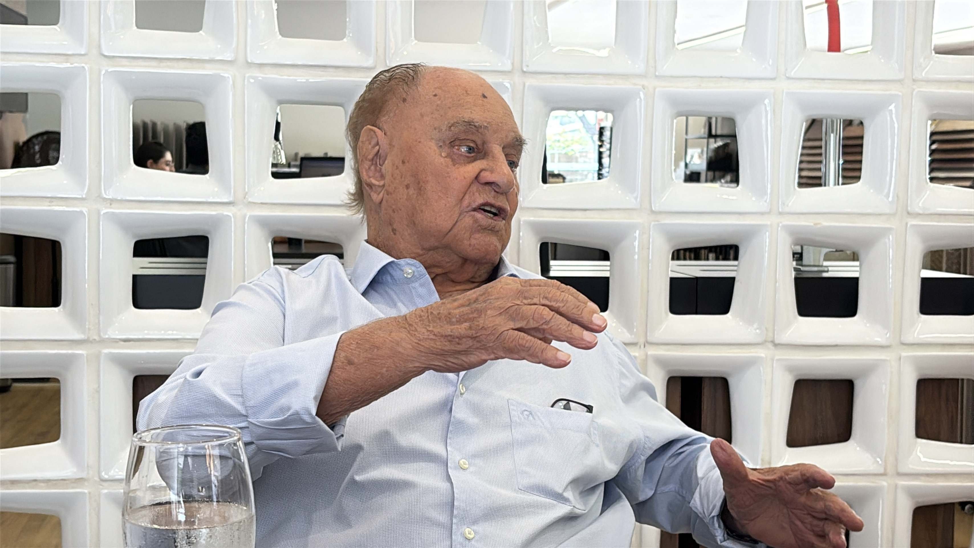 Hely Couto, fundador da Pioneira da Borracha, aos 100 anos