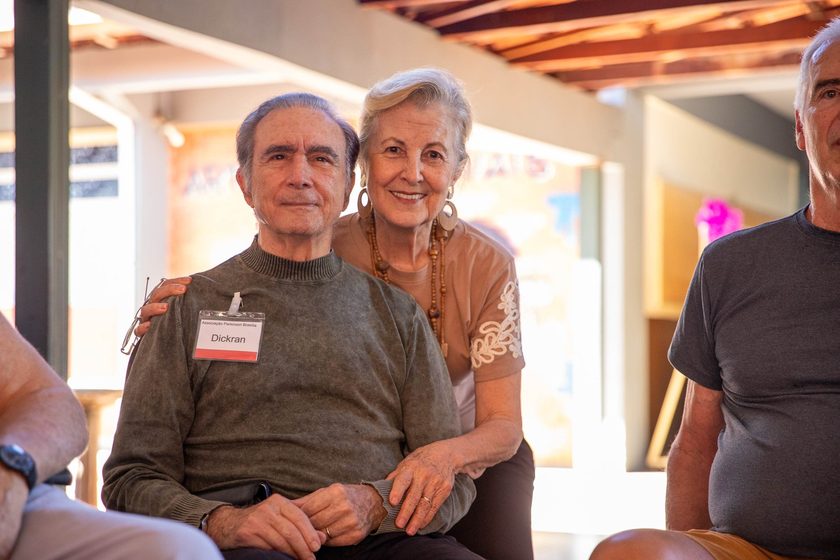  18.04.2026. Mariana Campos/CB/D.A Press. Associa....o Parkinson Bras..lia recebe idosos que sofrem com a doen..a na Escola Parque da 210/211 Sul     