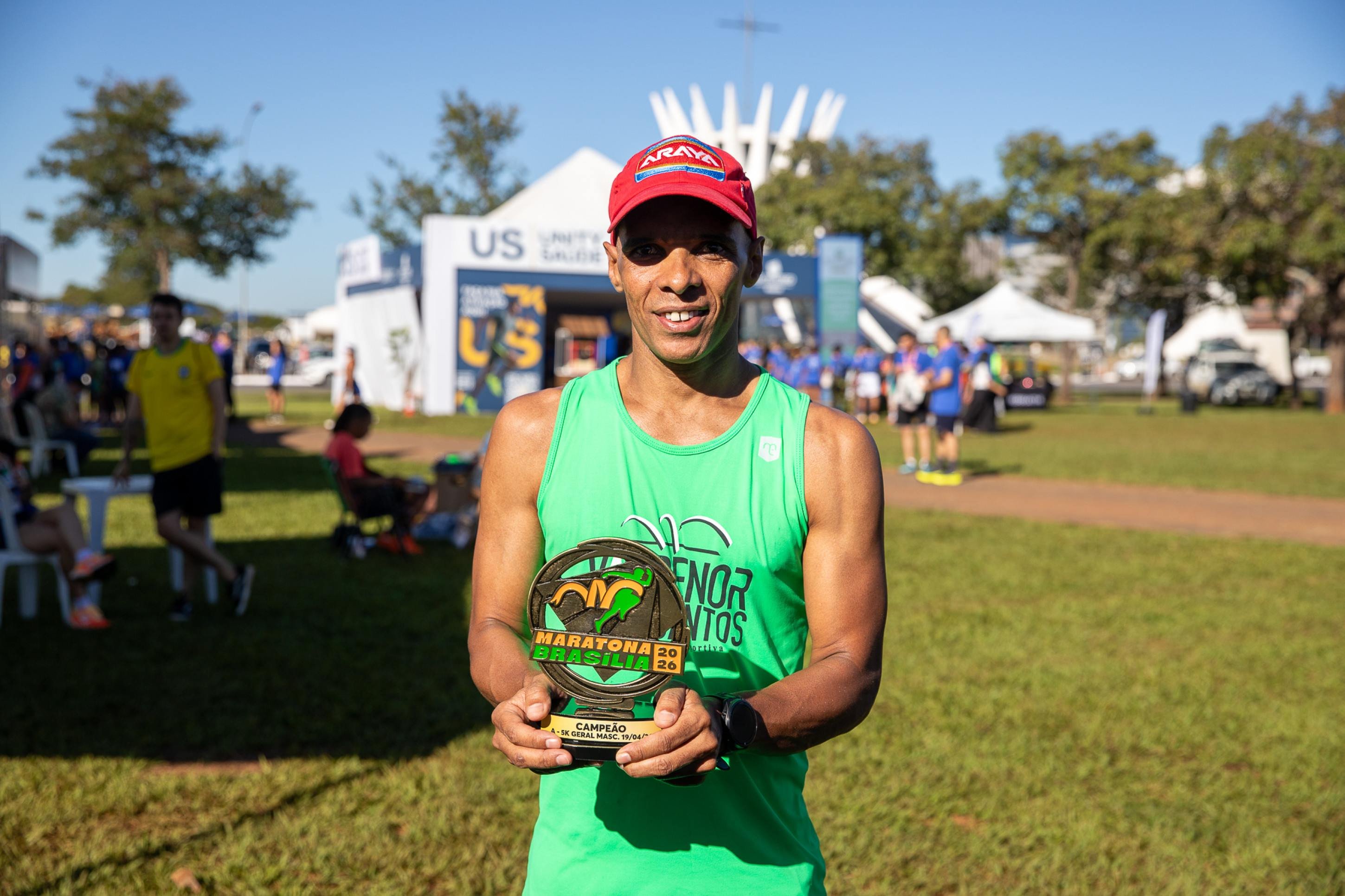 Elisson Ferreira, que venceu a prova dos 10km no ano passado, foi campe&atilde;o do percurso de 5km     