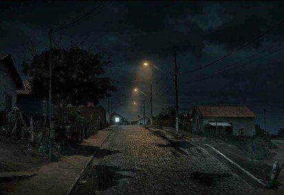 Rua do Bairro Cansan&ccedil;&atilde;o em Salto da Divisa onde homem de 30 anos foi executado por quatro encapuzados. Suspeita de conflito de fac&ccedil;&otilde;es de MG e da BA -  (crédito: Reprodu&ccedil;&atilde;o/Google StreetView)