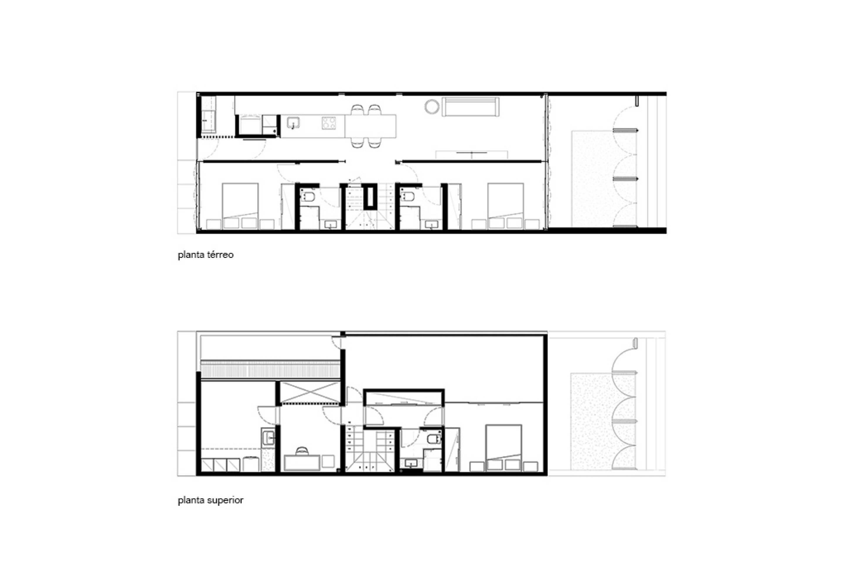 Projeto de casa na W3, nas quadras 700
