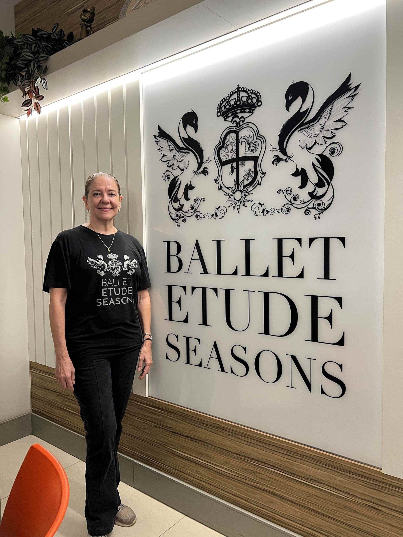 Maria do Carmo, fundadora do Ballet Etude Seasons