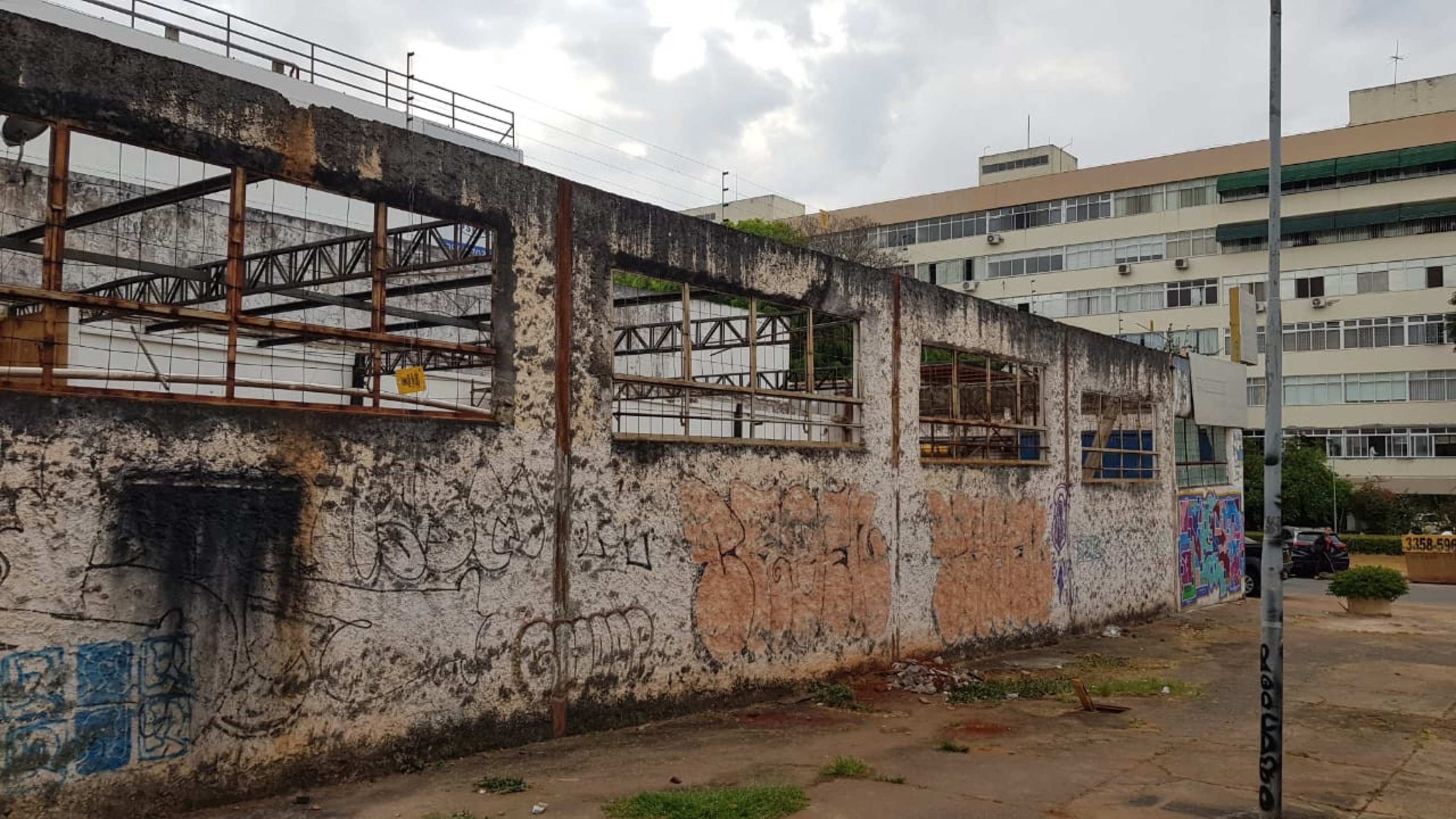 Espa&ccedil;o revitalizado pelo Infinu na 506 Sul estava abandonado