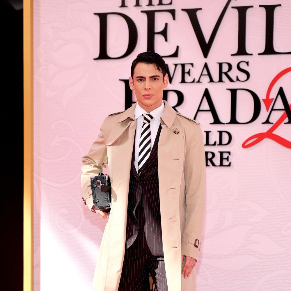 Felipe Theodoro na premiere do filme em Nova York 