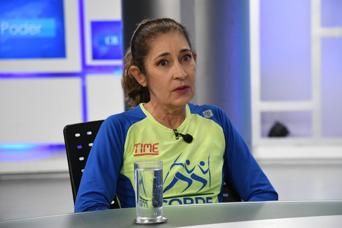  21/04/2026 Cr&eacute;dito: Marcelo Ferreira/CB/D.A Press. Brasil. Bras&iacute;lia - DF -  CORDF (Corredores de Rua do Distrito Federal)  Paula Costa &eacute; a  entrevistada  do CB.Poder 