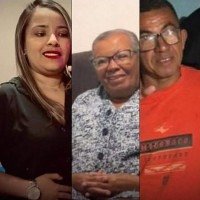 Johnes, Jacoeleni, Benilde, Ivan e Onildo voltavam de sepultamento de parente na Bahia -  (crédito: Reprodução/Instagram/Buritirama TV)