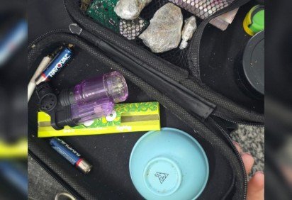 O material junto com os suspeitos foram encaminhados pra a 21&ordf; Delegacia -  (crédito: Divulga&ccedil;&atilde;o/PMDF) -O material junto com os suspeitos foram encaminhados pra a 21&ordf; Delegacia -  (crédito: Divulga&ccedil;&atilde;o/PMDF)