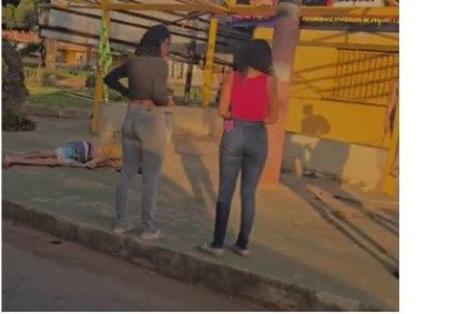 Caso ocorreu na tarde desta ter&ccedil;a-feira (21/4) -  (crédito: P Sul News/Reprodu&ccedil;&atilde;o) -Caso ocorreu na tarde desta ter&ccedil;a-feira (21/4) -  (crédito: P Sul News/Reprodu&ccedil;&atilde;o)