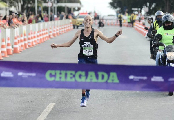 Paulo José é o campeão da Maratona Brasília 2026 -  (crédito: Minervino Júnior/CB/D.A Press)
