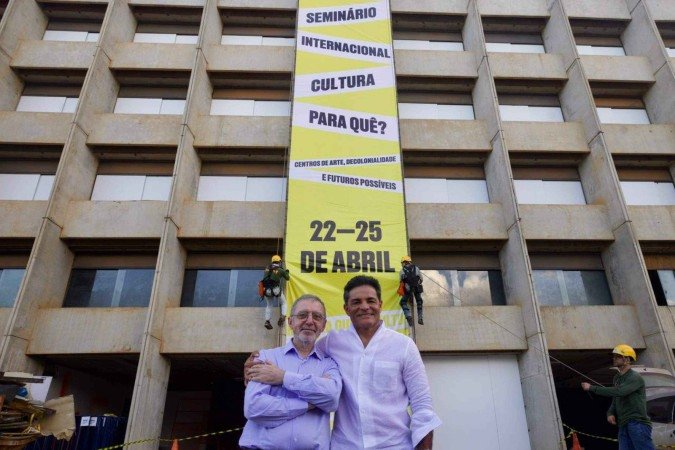 Valcides de Araújo e Manuel Borja-Villel