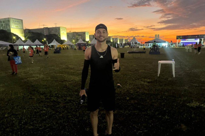 Emanuel corre desde a adolescência