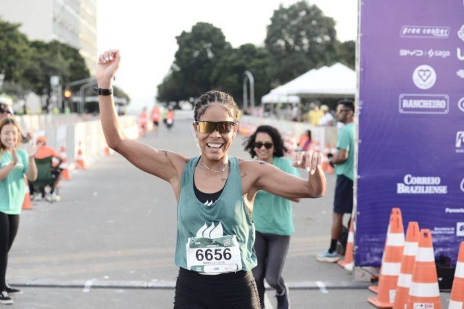 Maratona Brasília 2026: chegada dos 5km feminino 