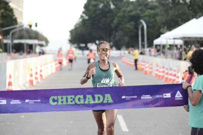 Maratona Brasília 2026: chegada dos 5km feminino 