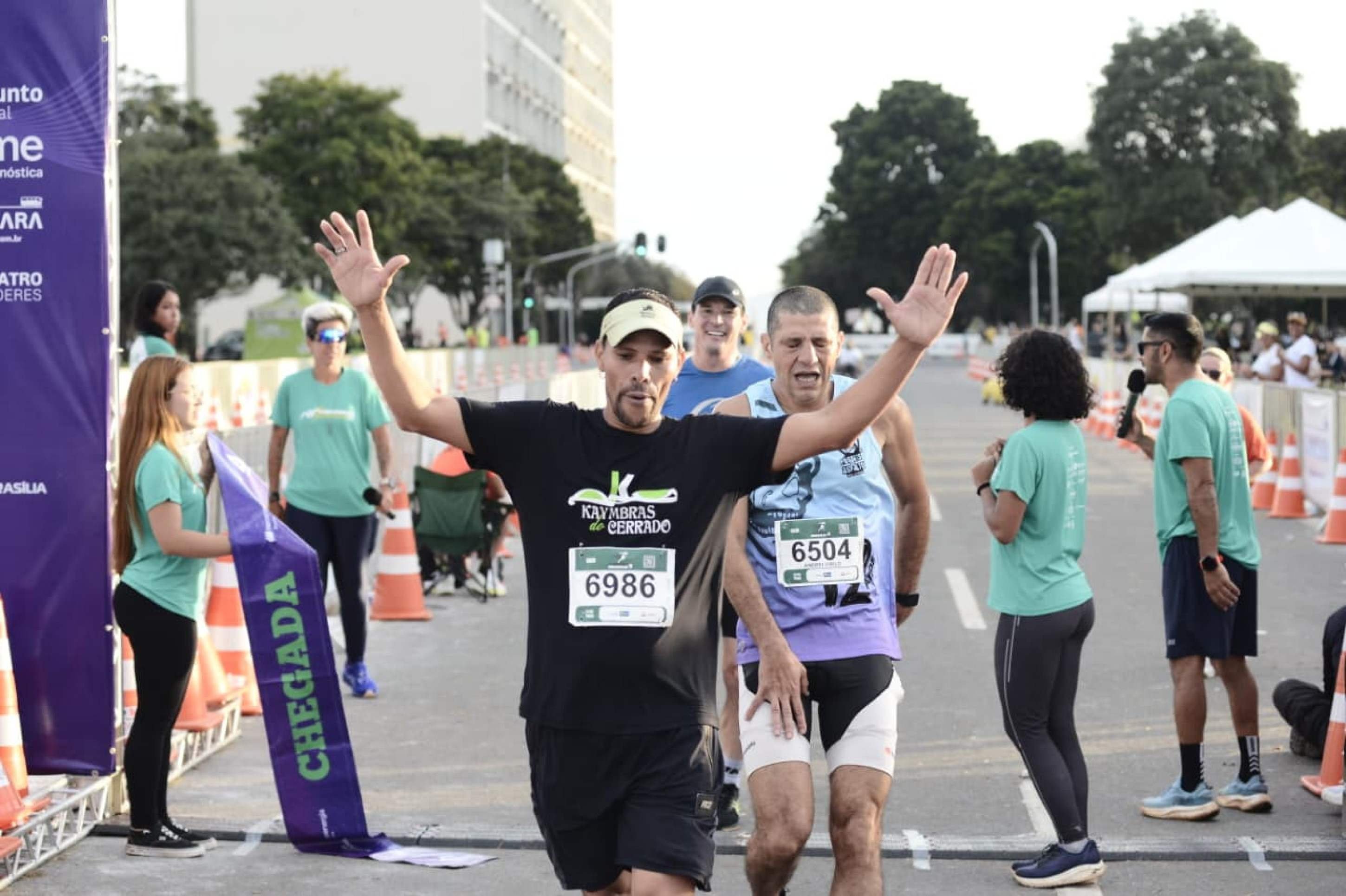 Maratona Brasília 2026: chegada dos 5km masculino