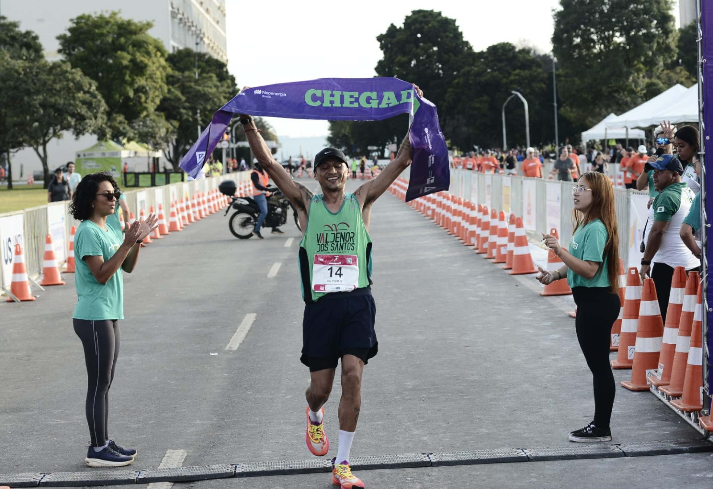 Maratona Brasília 2026: primeiro colocado nos 21km masculino