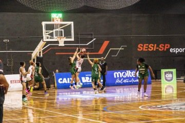 Com a vit&oacute;ria, Sesi Araraquara conquista vaga na Copa LBF -  (crédito: Waltinho Milanetto)