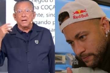 Galvão Bueno dá lição de moral em Neymar após 'dramalhão' do jogador na web -  (crédito: Reprodução/Instagram)