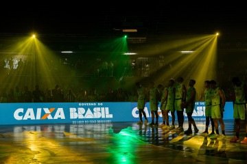 Casa do Brasília, o Ginásio Nilson Nelson receberá o Grupo C no início da festa da Liga Sul-Americana de Basquete -  (crédito:  Matheus Maranhão / CAIXA Brasília )